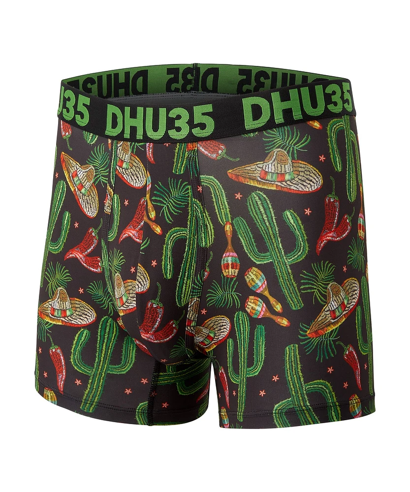 Denver Hayes Men's Printed Microfibre Boxer Briefs