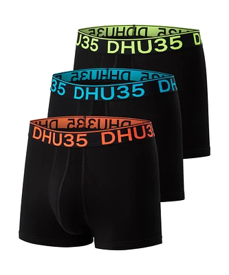 Denver Hayes Men's 3 Pk Fashion Trunk Briefs