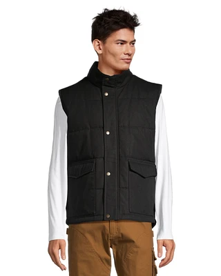 Dakota WorkPro Series Men's Quilted Insulated Duck Work Vest