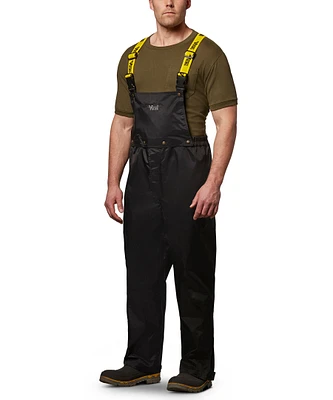 Viking Men's 420D Black Journeyman Rip Stop Bib Pants