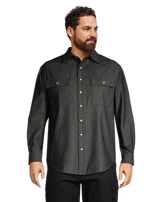 Dakota WorkPro Series Men's Snap Front Coloured Cotton Denim Shirt