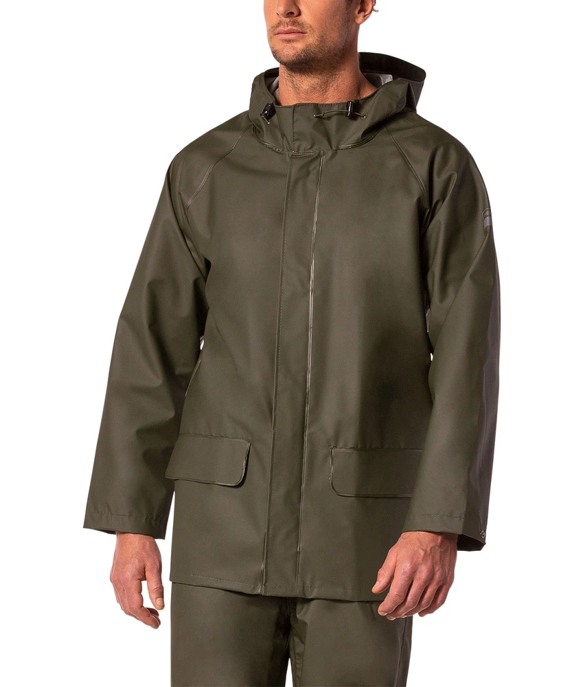 Helly Hansen Workwear Men's Mandal Waterproof Hooded Rain Jacket