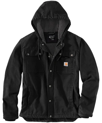 Carhartt Men's Washed Sherpa Lined Duck Utility Jacket