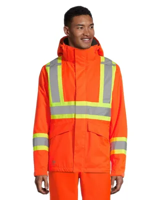 Helly Hansen Workwear Men's Alta CSA Hi-Vis Insulated Waterproof Winter Parka