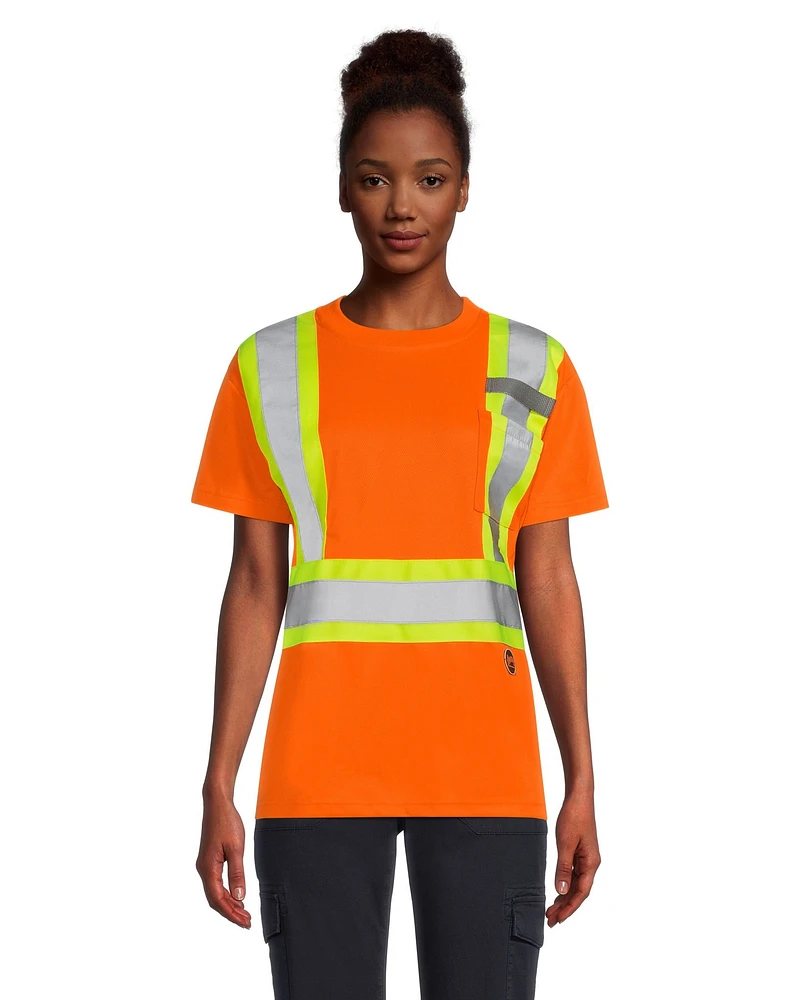 Pioneer Women's Hi Viz Safety T-Shirt