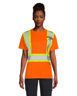 Pioneer Women's Hi Viz Safety T-Shirt