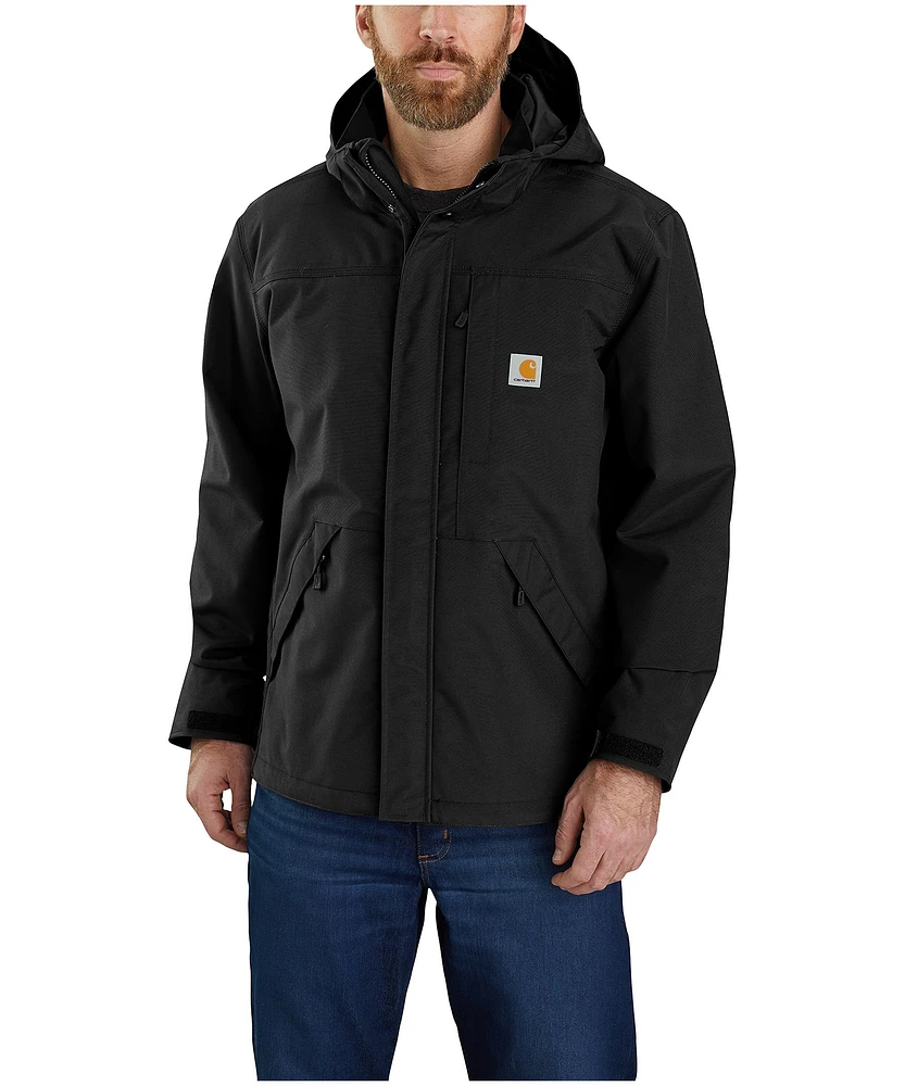 Carhartt Men's Heavyweight Waterproof Wind Fighter Hooded Jacket