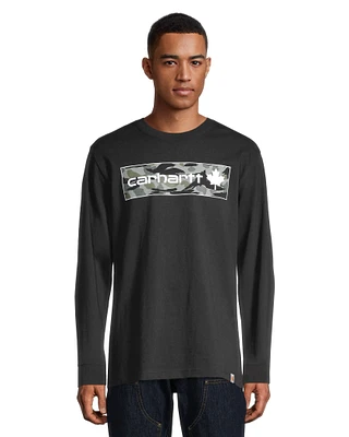 Carhartt Men's Loose Fit Heavyweight Cotton Crewneck Graphic T Shirt