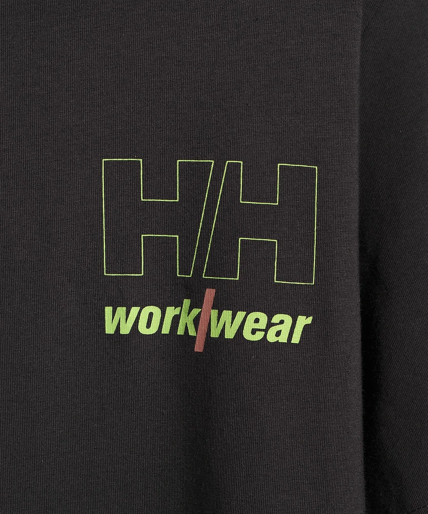 Helly Hansen Workwear Men's Chest Logo Crewneck Work T Shirt