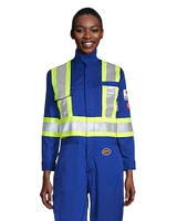 Pioneer Women's Flame Resistant 7 oz High-Visibility Coveralls