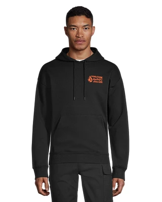 Volcom Workwear Men's Kangaroo Pocket Pullover Work Hoodie