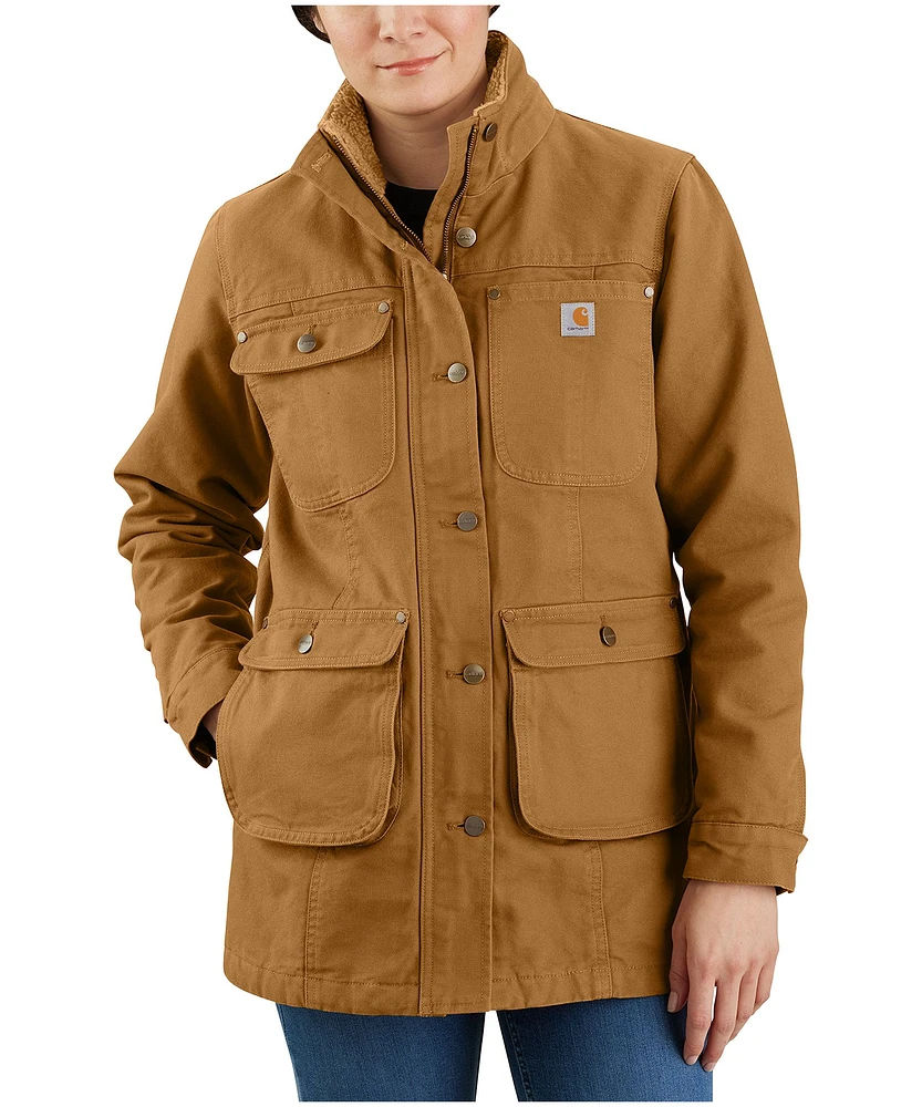 Carhartt Women's Washed Duck Insulated Work Jacket