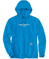 Carhartt Men's Relaxed Fit Force Logo Graphic FastDry Work Hoodie