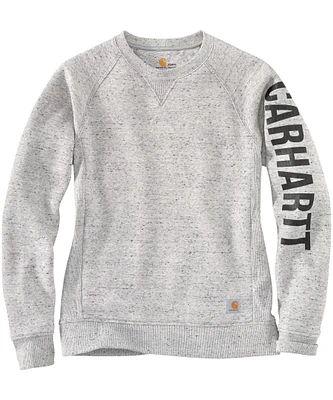 Carhartt Women's Relaxed Fit Sleeve Logo Graphic Sweatshirt