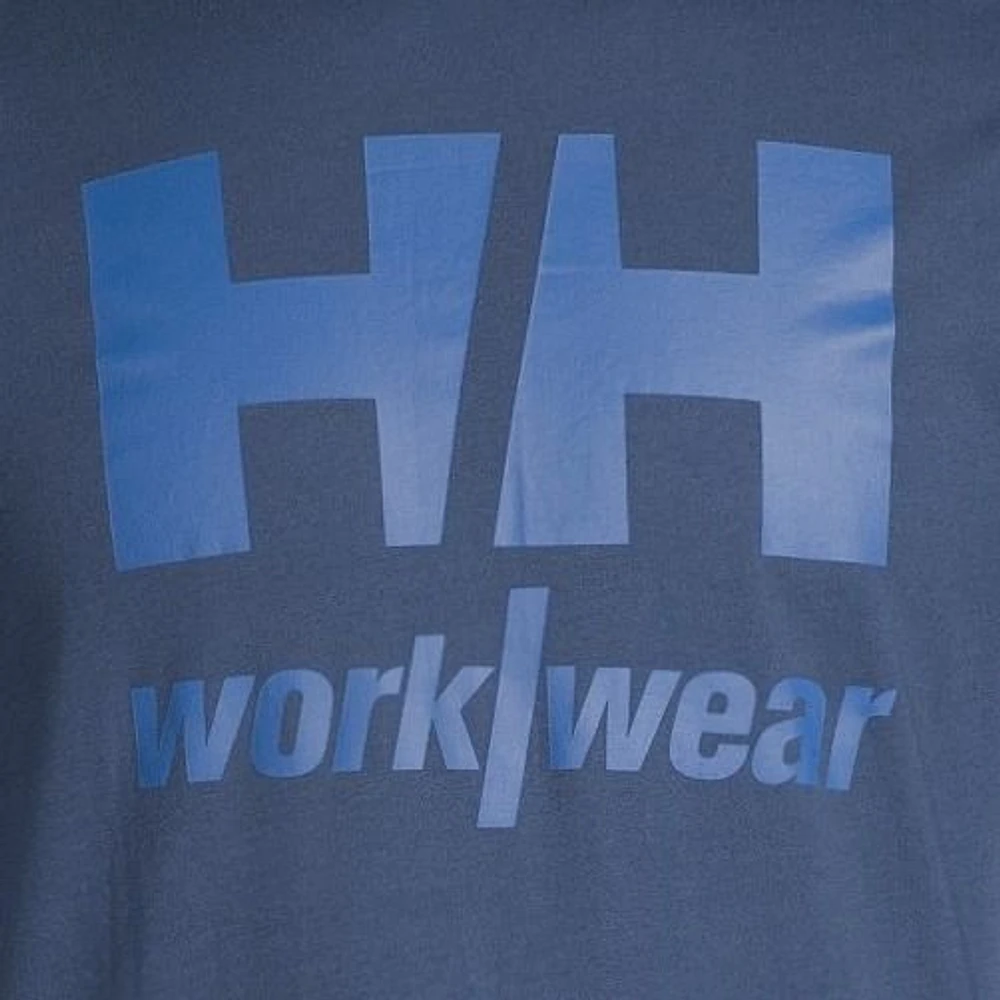 Helly Hansen Workwear Men's Chest Logo Cotton Short Sleeve T Shirt