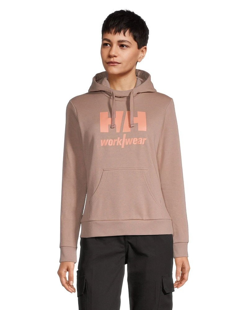 Helly Hansen Workwear Women's Chest Logo Hooded Sweatshirt