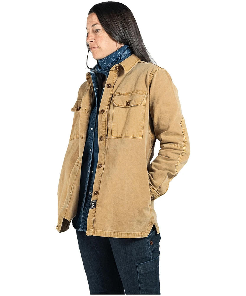 Dovetail Women's Oahe Oversized Girlfriend Fit Work Jacket