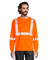 Dakota WorkPro Series Men's Hi-Vis Tick and Mosquito Repellant Long Sleeve Work T Shirt