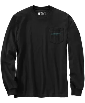 Carhartt Men's Loose Fit Heavyweight Long Sleeve Graphic T Shirt