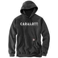 Carhartt Men's Rain Defender Loose Fit Midweight Chest Logo Graphic Sweatshirt