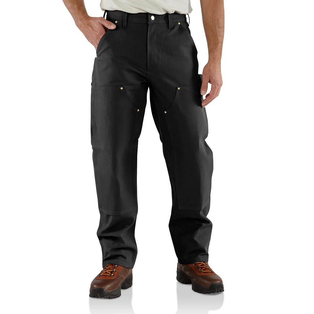 Carhartt Men's Firm Duck Double-Front Loose Fit Work Pants