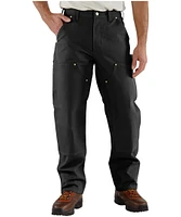 Carhartt Men's Firm Duck Double-Front Loose Fit Work Pants