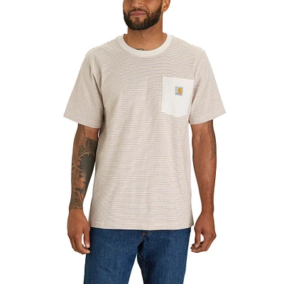 Carhartt Men's Stripe Pocket T Shirt