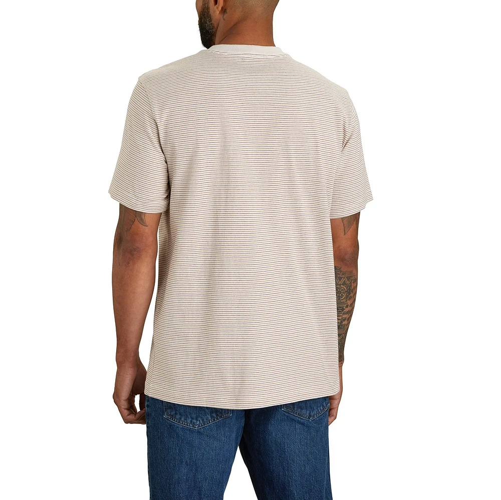 Carhartt Men's Stripe Pocket T Shirt