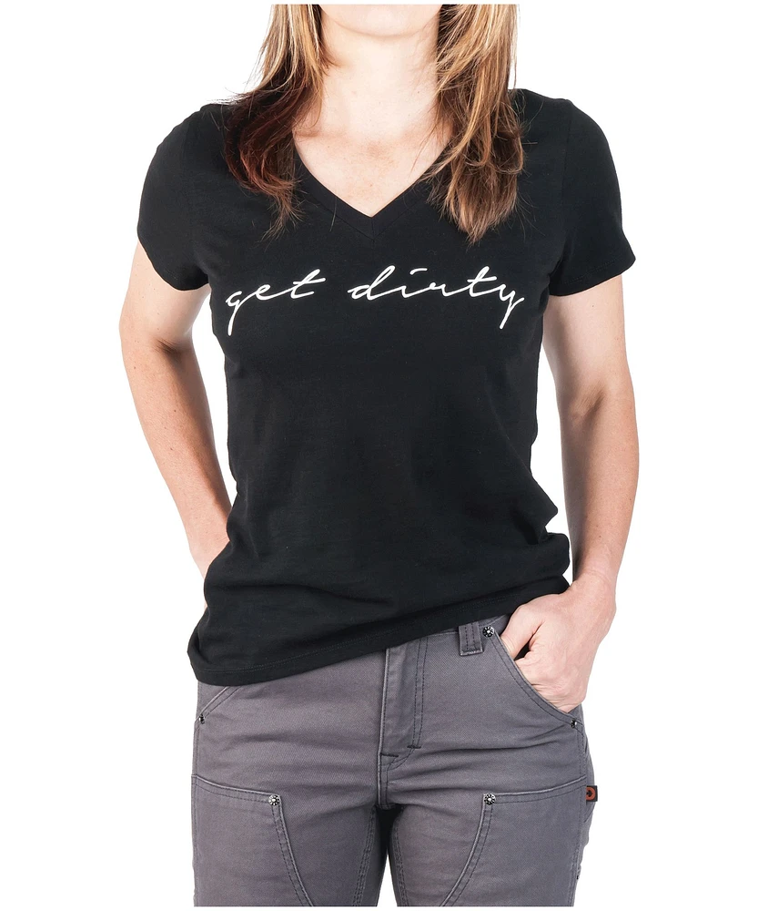 Dovetail Workwear Women's Get Dirty Graphic T Shirt