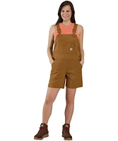 Carhartt Women's Canvas Overall Shorts