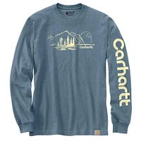 Carhartt Men's Mountain Graphic Long Sleeve T Shirt