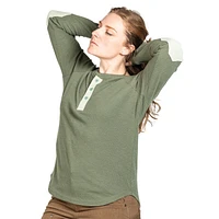 Dovetail Women's Rugged Thermal Henley Shirt