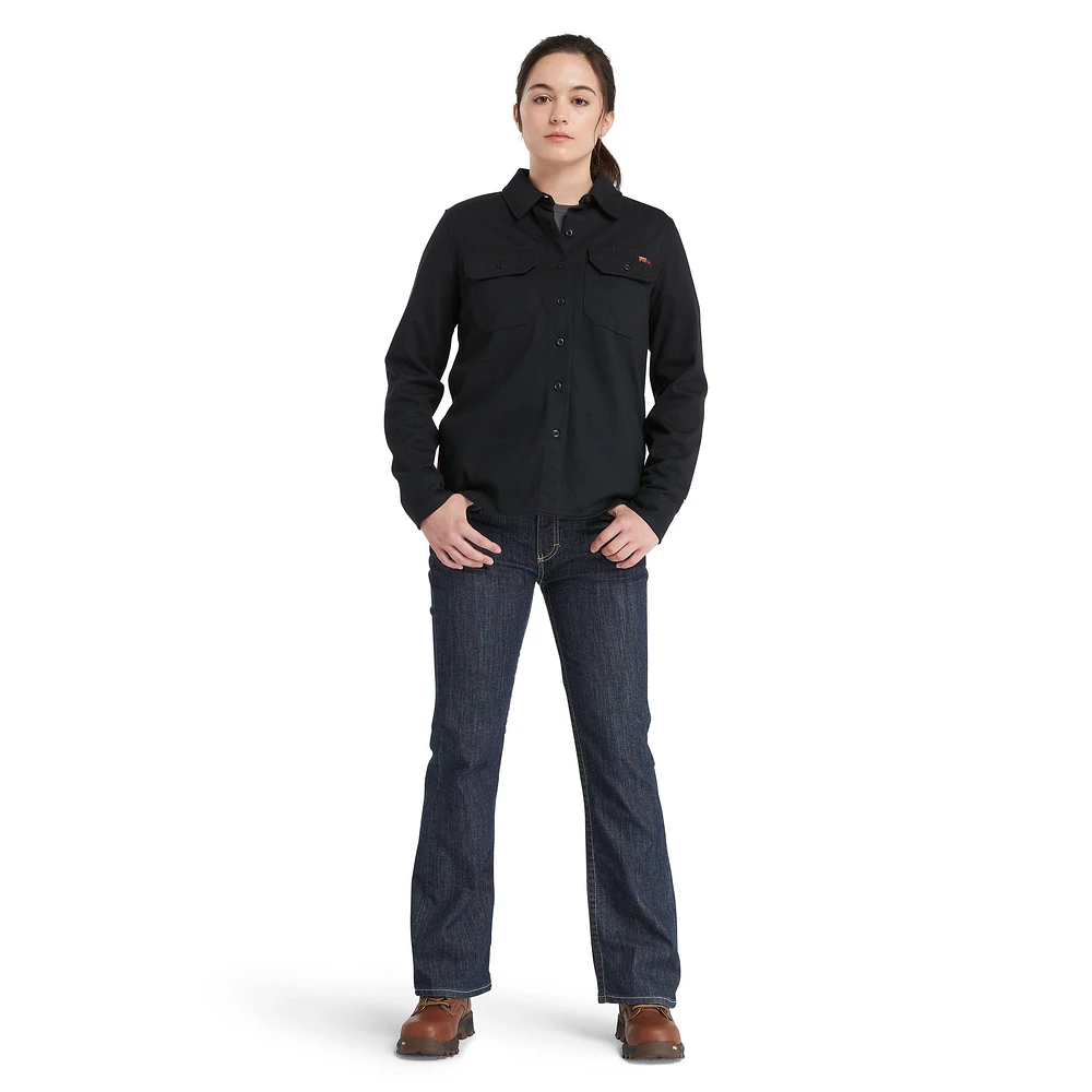 Timberland Pro Women's Flame Resistant Buttoned Cotton Core Shirt