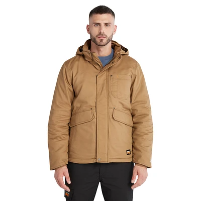 Timberland Pro Men's Ironhide Flex Water Resistant Hooded Insulated Work Jacket