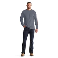 Timberland Pro Men's Flame Resistant Long Sleeve Logo T Shirt