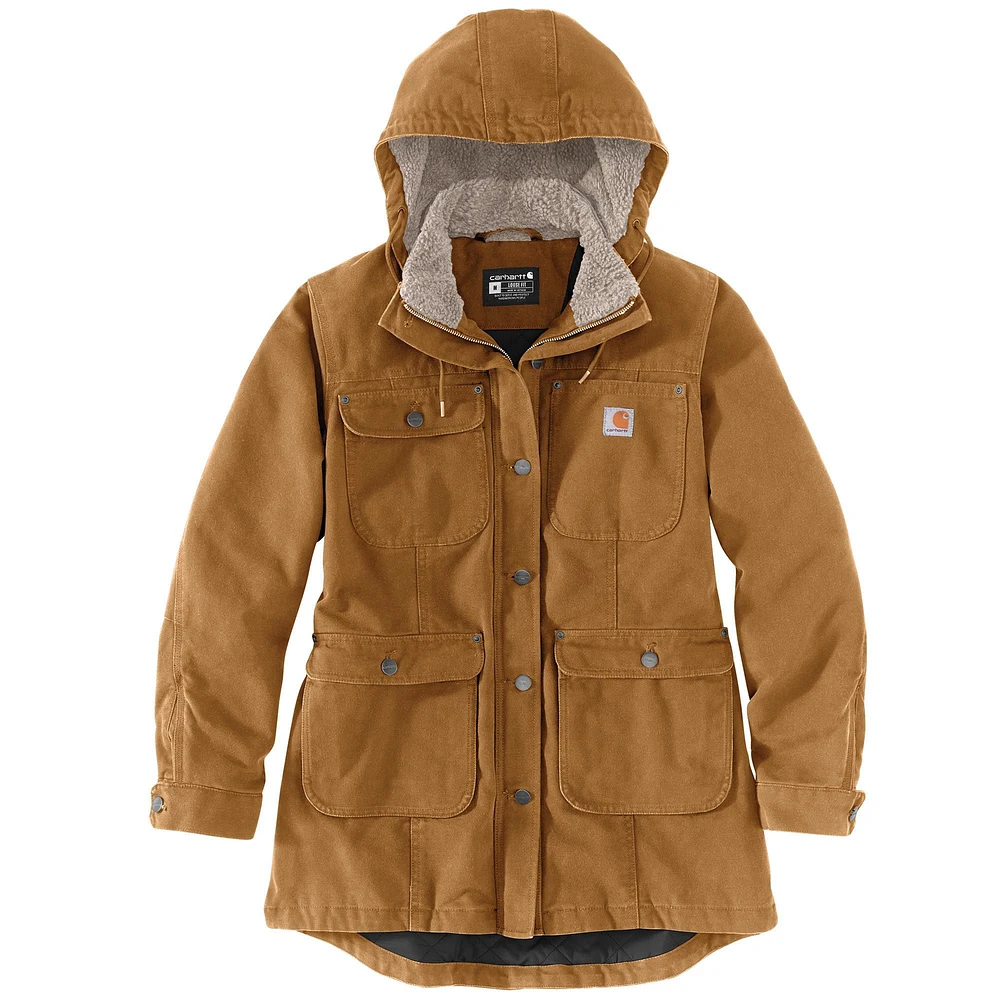 Carhartt Women's Washed Duck Insulated Work Jacket