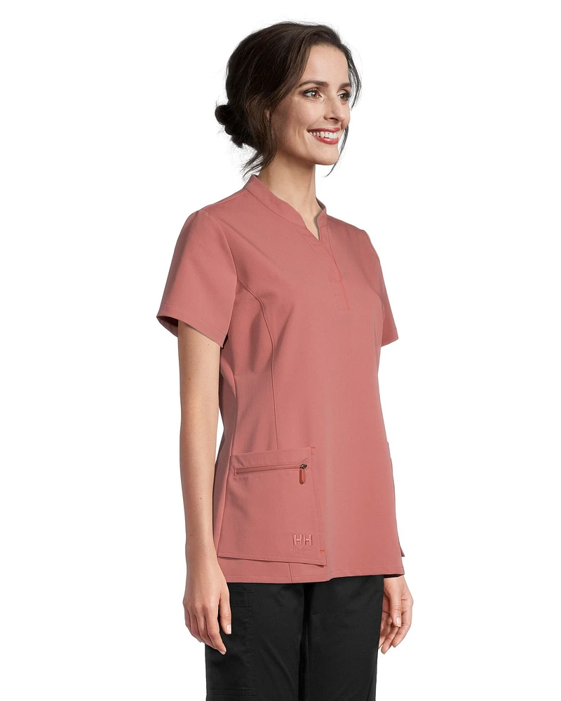 Helly Hansen Workwear Women's Round Neck V-Notch Collar Scrub Top