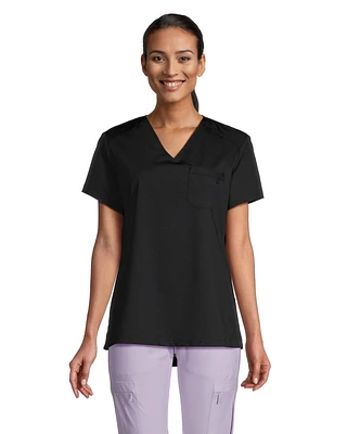 Health Pro Women's Stretch Scrub Top