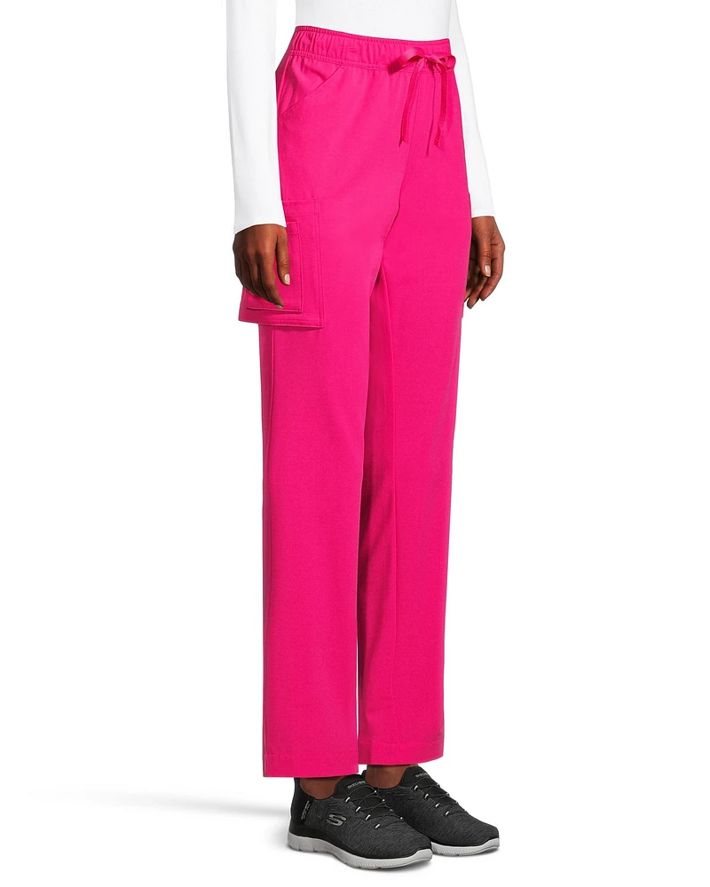 Health Pro Heart Women's Cargo Pocket Scrub Pants