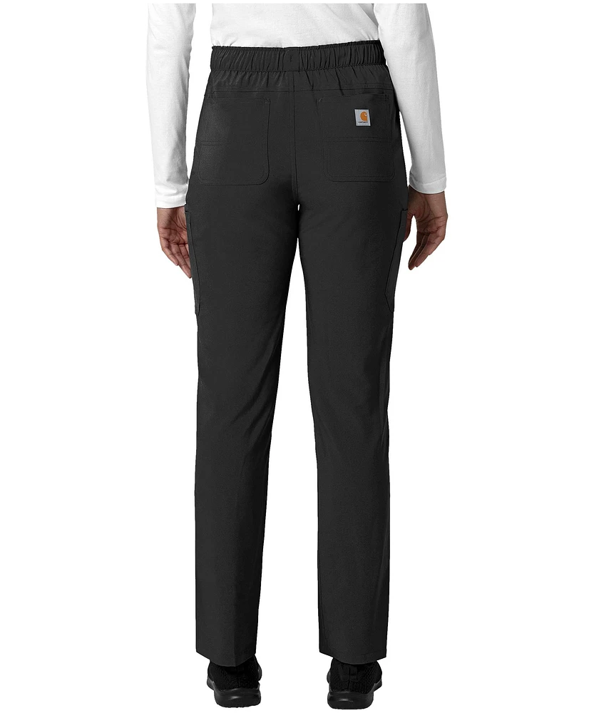 Carhartt Women's Cross Flex Modern Fit Straight Let Scrub Pants