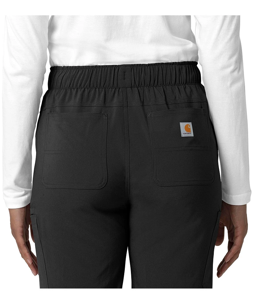 Carhartt Women's Cross Flex Modern Fit Straight Let Scrub Pants