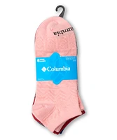 Columbia Women's Pattern Mesh No Show Socks, 6 Pack