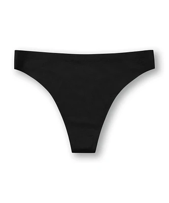 Denver Hayes Women's 2 Pack Perfect Fit Panty Invisible Thong