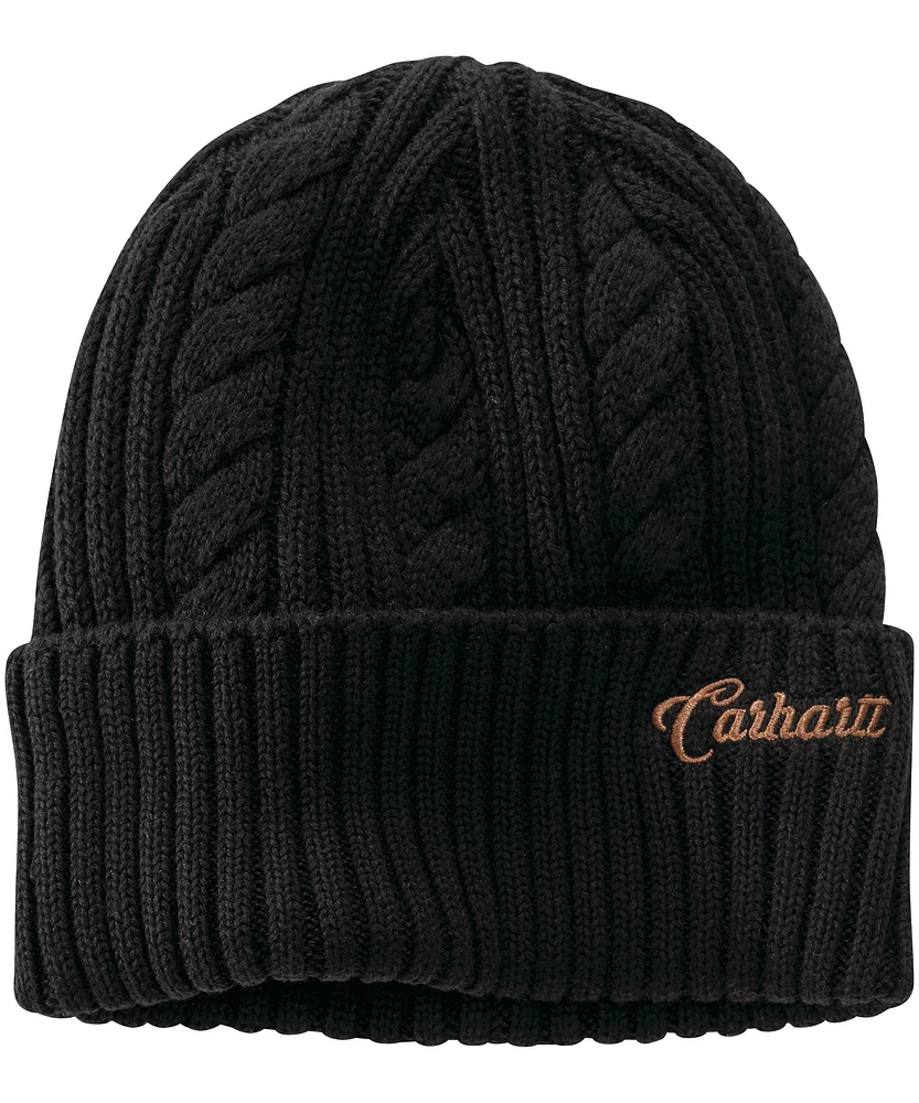 Carhartt Women's Cable Rib-Knit Fisherman Toque