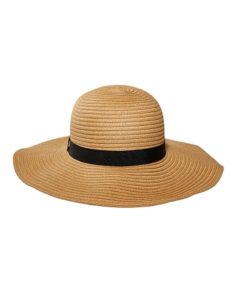 Denver Hayes Women's Floppy Wide Brim Straw Hat