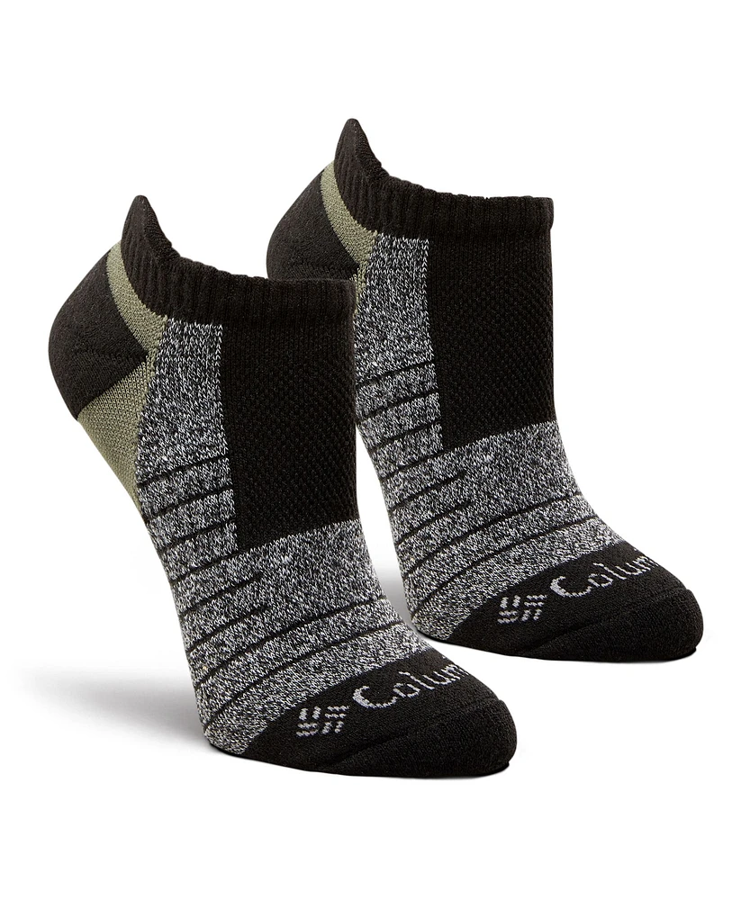 Columbia Women's 2 Pack Outdoor No Show Socks