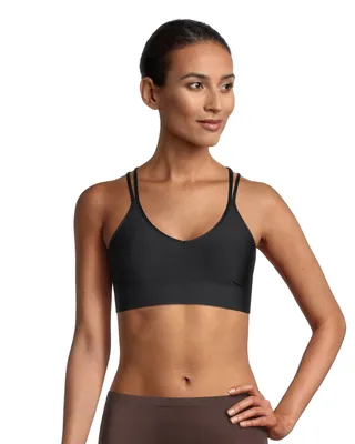 Denver Hayes Women's Invisible Mesh Wireless V Neck Bralette