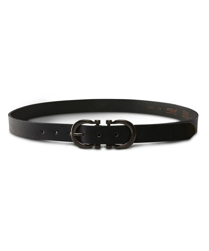 Silver Women's Gun Metal Harness Belt