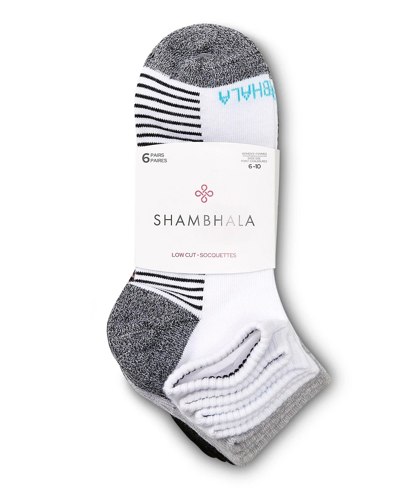 Shambhala Women's -Pack Low Cut Socks