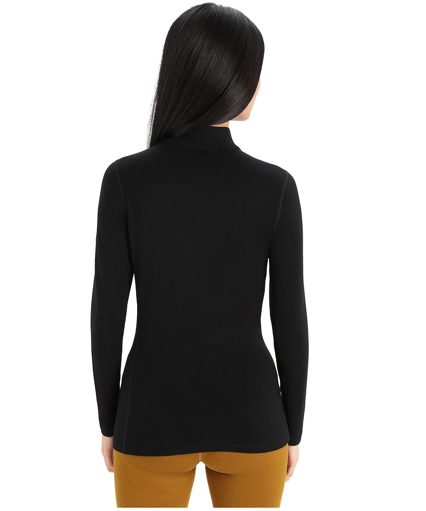 Icebreaker Women's 260 Tech Turtleneck Long Sleeve Base Layer Top